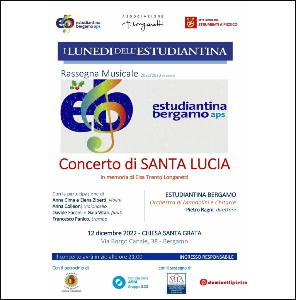 12 dicembre 2022 - Concerto di S. Lucia